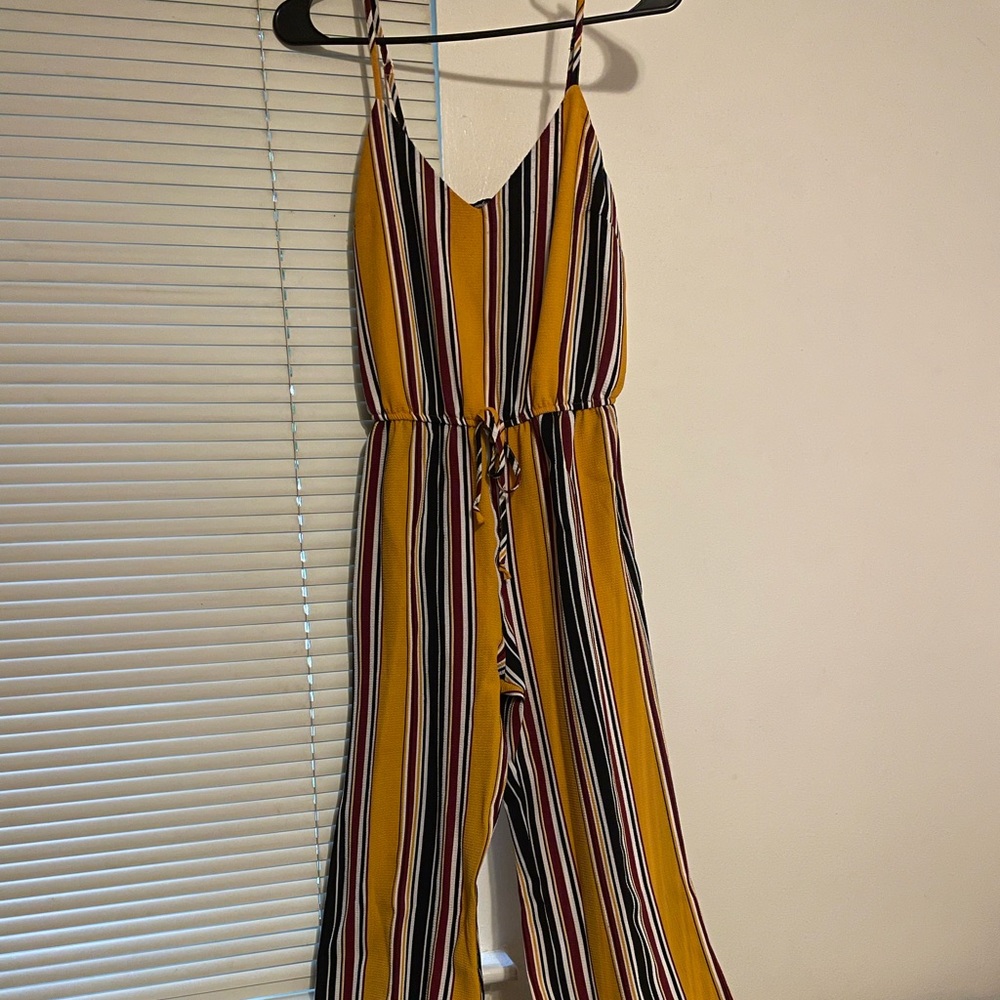 Striped Jumpsuit